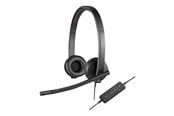 Kopfhörer/Headsets - Logitech USB Headset H570e - Black - 981-000575