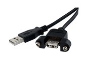 USB Kabel - StarTech.com Panel Befestigungskit USB Kabel A zu A - USBPNLAFAM3