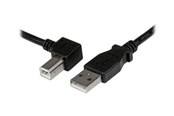 USB Kabel - StarTech.com USB 2.0 A zu Left Angle B Kabel - USBAB2ML