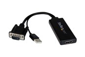 Display Kabel - StarTech.com VGA zu HDMI Adapter mit USB Audio & Strom Video Transformer - VGA2HDU