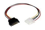 Stromkabel (Intern) - StarTech.com SATA zu Molex LP4 Strom Kabel Adapter - LP4SATAFM12