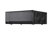 Gehäuse - SilverStone Grandia GD10 - Gehäuse - Desktop - Schwarz - SST-GD10B