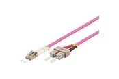 Netzwerk - Kabel - Pro Fiber Optical LC - SC OM4 - 2m - Rot - 2m - 4040849959448