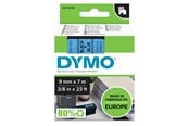 Papier, Fotopapier und Etiketten - DYMO D1-Etikettenband | schwarz auf blau | 9 mm x 7 m - S0720710
