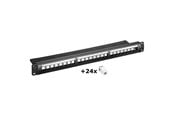 Netzwerkzubehör - Pro NET Keystone Panel 24x CAT6 (SET) - 4040849953361