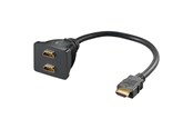 Display Kabel - Pro HDMI Adapter - 2xHDMI - 4040849687846