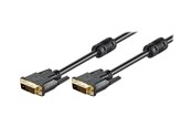 Display Kabel - Pro DVI-D DL - 2m - Schwarz - DVI-D-2