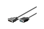 Display Kabel - Pro DVI-I SL - VGA Cable - Black - 1m - 4040849509896