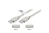 USB Kabel - Pro USB-A <-> USB-A - 1.8m - Grau - 4040849689147