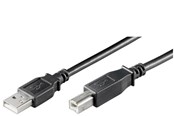 USB Kabel - Pro USB-A <-> USB-B 2.0 - 1.8m - Schwarz - 4040849689000