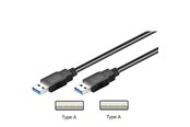 USB Kabel - Pro USB 3.0 A/A - Schwarz - 0.50m - 4040849961175