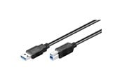 USB Kabel - Pro USB-A <-> USB-B 3.0 - 1.8m - Schwarz - 4040849936555
