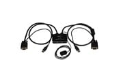 KVM Switches - StarTech.com 2 Port USB VGA Kabel KVM Switch - SV211USB