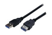 USB Kabel - StarTech.com SuperSpeed USB 3.0 Extension Kabel - USB3SEXT2MBK