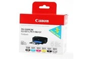 Druckerzubehör - Tinte & Toner - Canon PGI-550/CLI-551 / 6496B005 Multi P - 6496B005