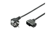 Stromkabel (Extern) - Pro Strom Kabel C13 2x90° - Schwarz - 1.5m - 4040849931192