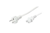 Stromkabel (Extern) - Pro Strom Kabel C13 - Weiß - 1.5m - 4040849960413