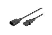 Stromkabel (Extern) - Pro Power cable C14 - C13 - Schwarz - 5 m - 4040849392030