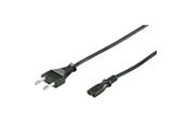 Stromkabel (Extern) - Pro Stromkabel C7 (2 pins) - Schwarz - 1.8m - Gerade - 4040849513220