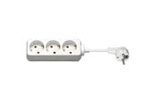 Stromkabel (Extern) - Pro Strom Sockel x3 - Weiß - 1.5m - 4040849512933