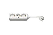 Stromkabel (Extern) - Pro Strom Sockel x3 - Weiß - 3m - 4040849510755