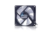 Gehäuselüfter - Fractal Design Fan Silent R3 - Gehäuselüfter - 80mm - Schwarz mit weißen Flügeln - 18 dBA - FD-FAN-SSR3-80-WT