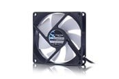 Gehäuselüfter - Fractal Design Fan Silent R3 - Gehäuselüfter - 92mm - Schwarz mit weißen Flügeln - 18 dBA - FD-FAN-SSR3-92-WT