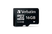 Speicherkarten - Verbatim Premium MicroSD - 80MB/s - 16GB - 44010