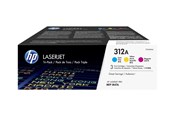 Druckerzubehör - Tinte & Toner - HP 312A / CF440AM Tri-Pack (Yellow Cyan Magenta) - CF440AM
