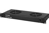 Rack-Gehäuse - TOTEN Fan unit - black RAL 9004 - 1U - SA.2902.0301