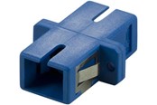 Netzwerkzubehör - Deltaco FBP-1035 Snap-in fiber mating sleeve 1xSC-SC Single mode simplex blue - FBP-1035