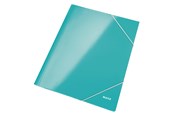 Mappen und Clipboards - Leitz WOW Eckspannermappe Eisblau - 39820051