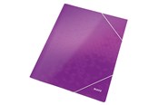 Mappen und Clipboards - Leitz WOW Eckspannermappe Violett - 39820062