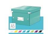 Archivierung und Aufbewahrung - Leitz Click & Store WOW Aufbewahrungs- und Transportbox Klein (Für A5) Eisblau - 60430051