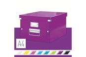 Archivierung und Aufbewahrung - Leitz Click & Store WOW Aufbewahrungs- und Transportbox Mittel (Für A4) Violett - 60440062