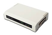 Netzwerkadapter (Netzkarte, Druckserver, u.s.w.) - DIGITUS DN-13006-1 2+1 Port Print Server - DN-13006-1