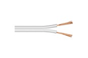 Audio Kabel - Pro Lautsprecher Kabel 0.5mm Weiß - 100m - 4040849151019