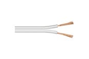 Audio Kabel - Pro Lautsprecher Kabel 0.75mm Weiß - 50m - 4040849151040