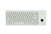 Tastaturen - Cherry Compact-Keyboard G84-4400 - Tastatur - Deutsch - Grau - G84-4400LUBDE-0