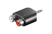 Audio Kabel - Pro Audio adapter 2xRCA F - MiniJack M - 4040849116049