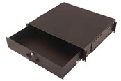 Rack-Gehäuse - DIGITUS DN-19 KEY-2U-SW - 2U - Keyboard Drawer & Document Storage - DN-19 KEY-2U-SW