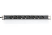 Stromkabel (Extern) - DIGITUS 8-Port -1U - Aluminum PDU - DN-95401