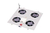 Rack-Gehäuse - DIGITUS Unique rack-dække (ventileret) - DN-19 FAN-4-N