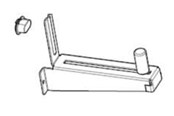 Drucker Zubehör - Zebra Media hanger - P1058930-086