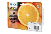 Druckerzubehör - Tinte & Toner - Epson 33XL Multipack 5-Pack (Black Yellow Cyan Magenta Photo Black) - C13T33574010