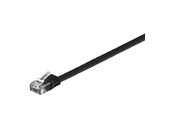 Netzwerk - Kabel - Pro LAN CAT 6 UTP Flat - Schwarz - 0.5m - 4040849953798