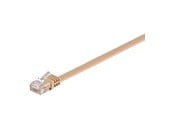Netzwerk - Kabel - Pro LAN CAT 6 UTP Flat - Brown - 10m - 4040849958816