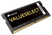 RAM - Corsair Value Select DDR4-2133 - 8GB - CL15 - Single Channel (1 pcs) - Schwarz - CMSO8GX4M1A2133C15