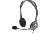 Kopfhörer/Headsets - Logitech H111 Stereo Headset - Black - 981-000593