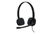 Kopfhörer/Headsets - Logitech H151 Stereo - Black - 981-000589